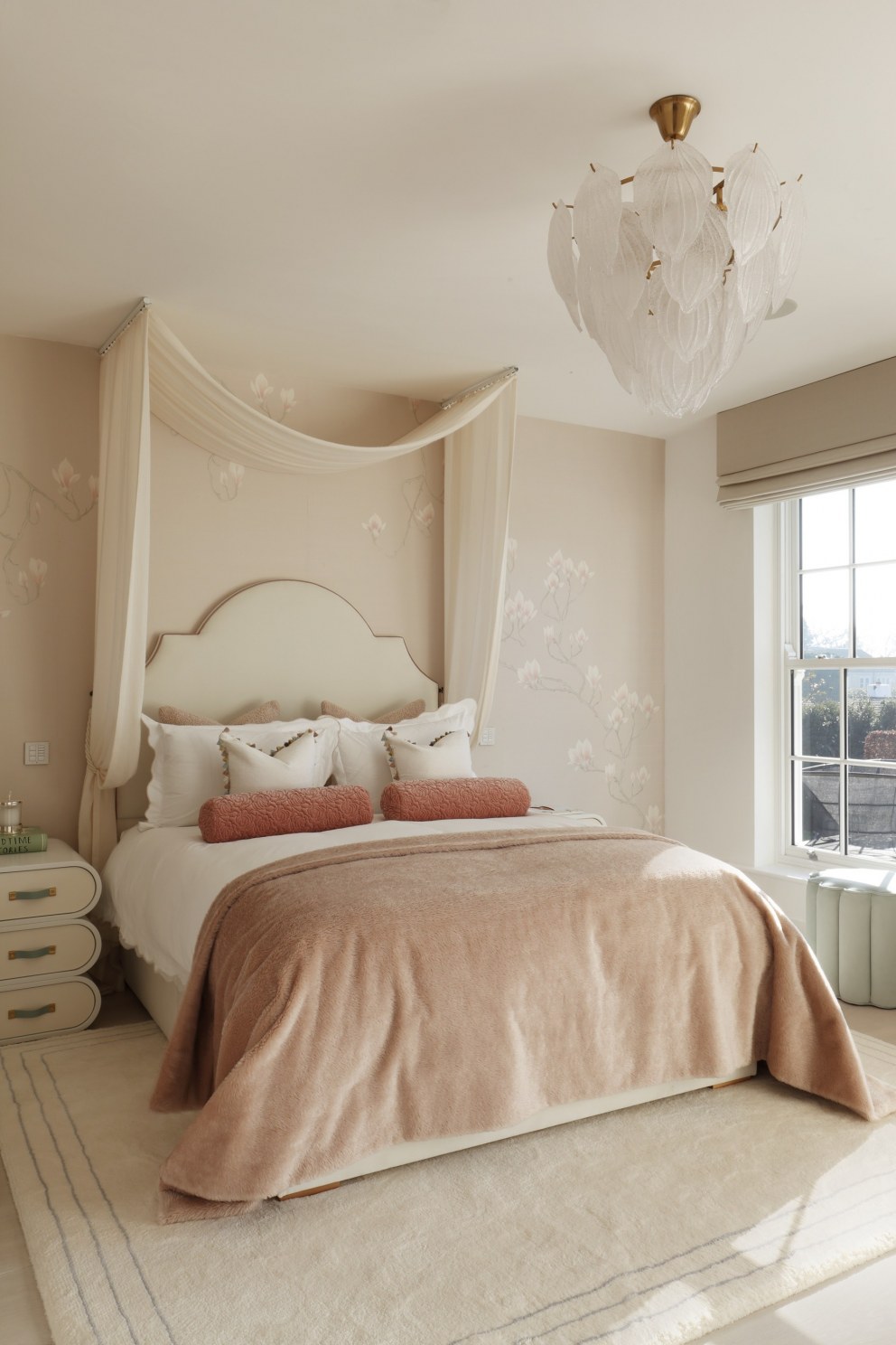 Cobham, Surrey Family Home | Girl's Bedroom | Interior Designers